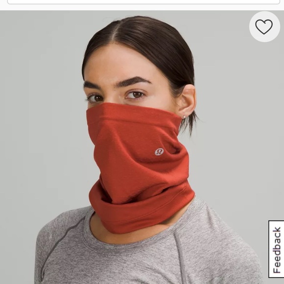 lululemon athletica Accessories - Lululemon Seamless Neck Gaiter
Red Rock/Love Red
